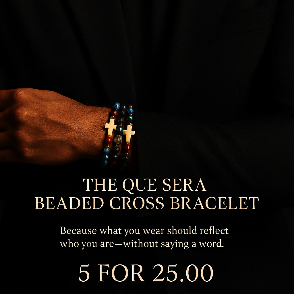 5-pack Men's size 8 Que Sera Bracelets