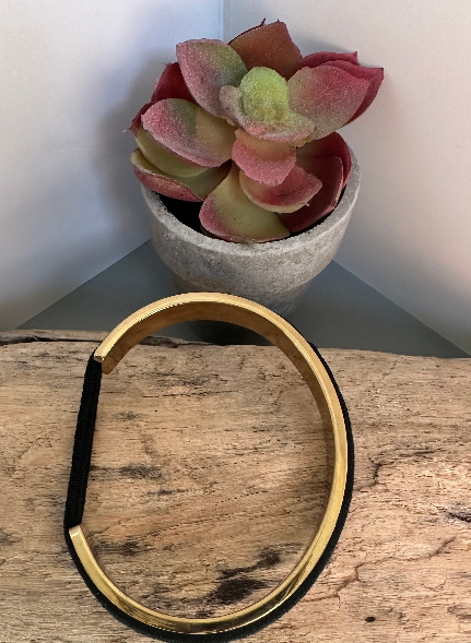 Luxe Hair Tie Bangle - Designer Bracelet & Hair Accessory in One - Que Sera Bracelets - Sing Along While Shopping Que Sera Sera...