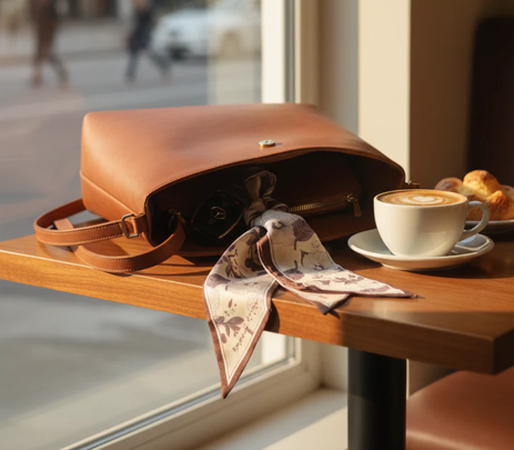 Silky Scarf Keychain - Luxury Purse Accessory & Key Finder - Que Sera Bracelets - Sing Along While Shopping Que Sera Sera...